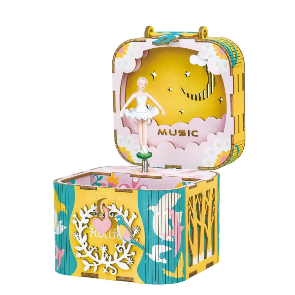 BNIP Robotime DIY Music Boxes - Ballerina